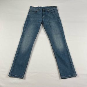 Levi's 511 Mens Jeans Blue Denim  Slim Fit Size: 30x30